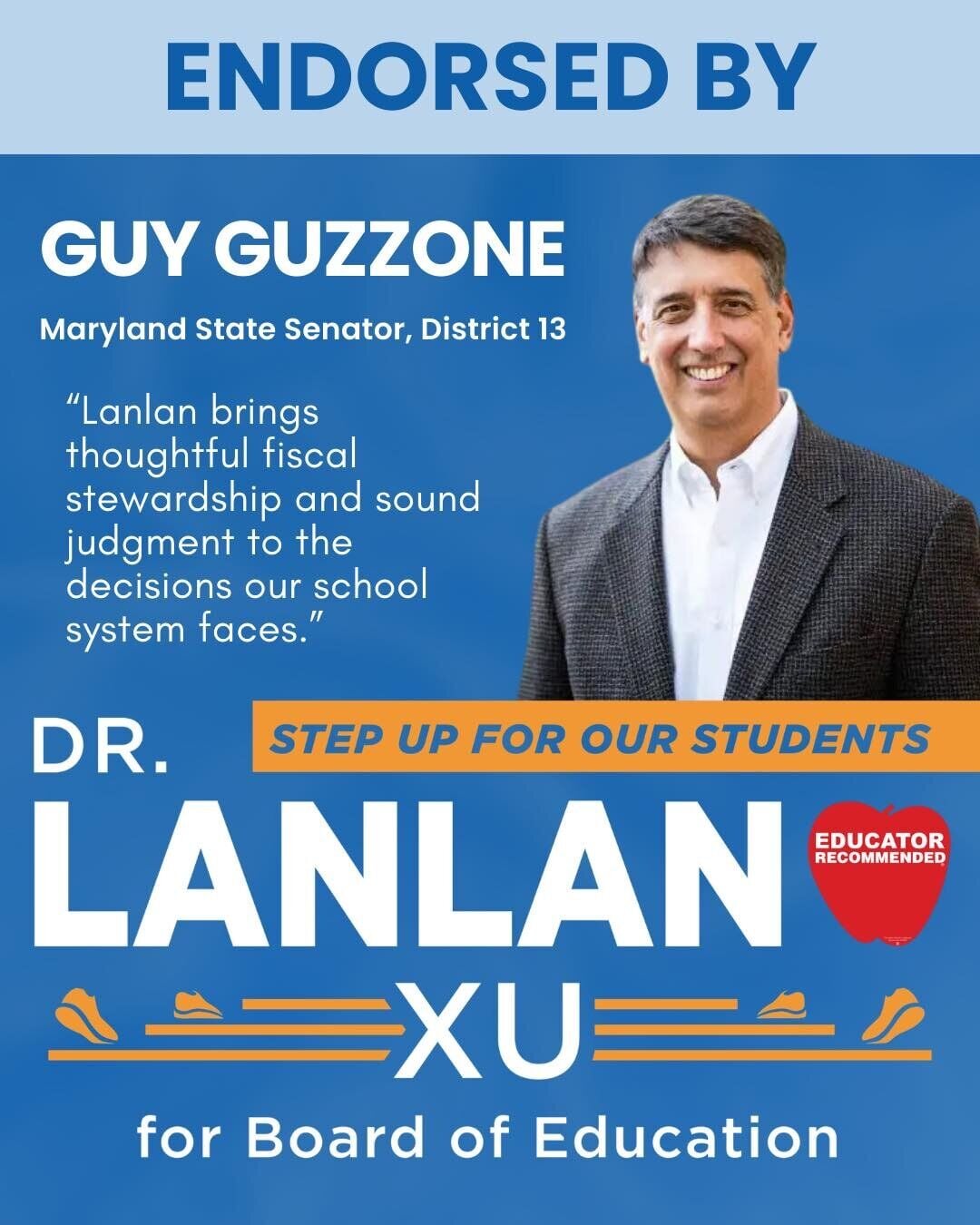 Guy Guzzone Endorsement - Maryland State Senator, District 13