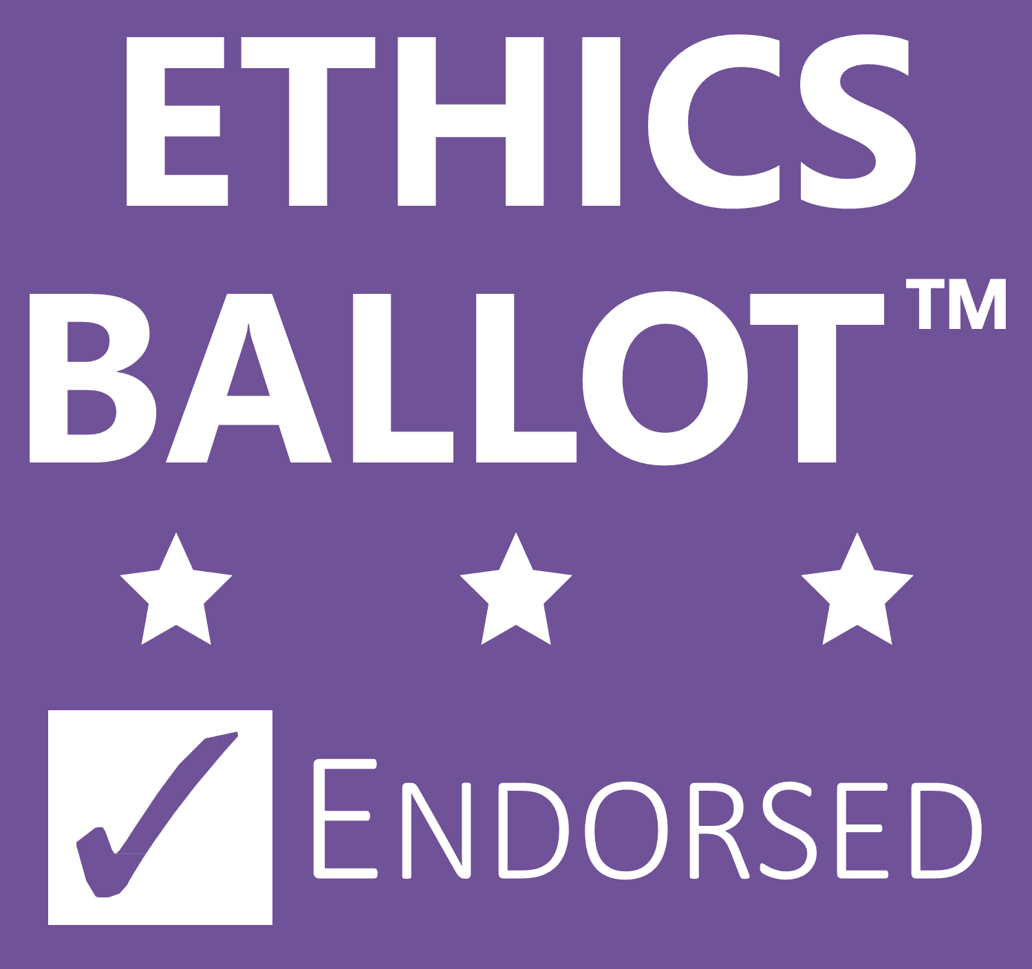 Ethics Ballot logo