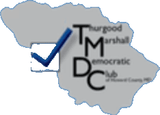 Thurgood Marshall Democratic Club of Howard County logo